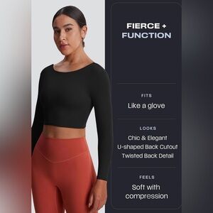 long sleeve pilates shirt
